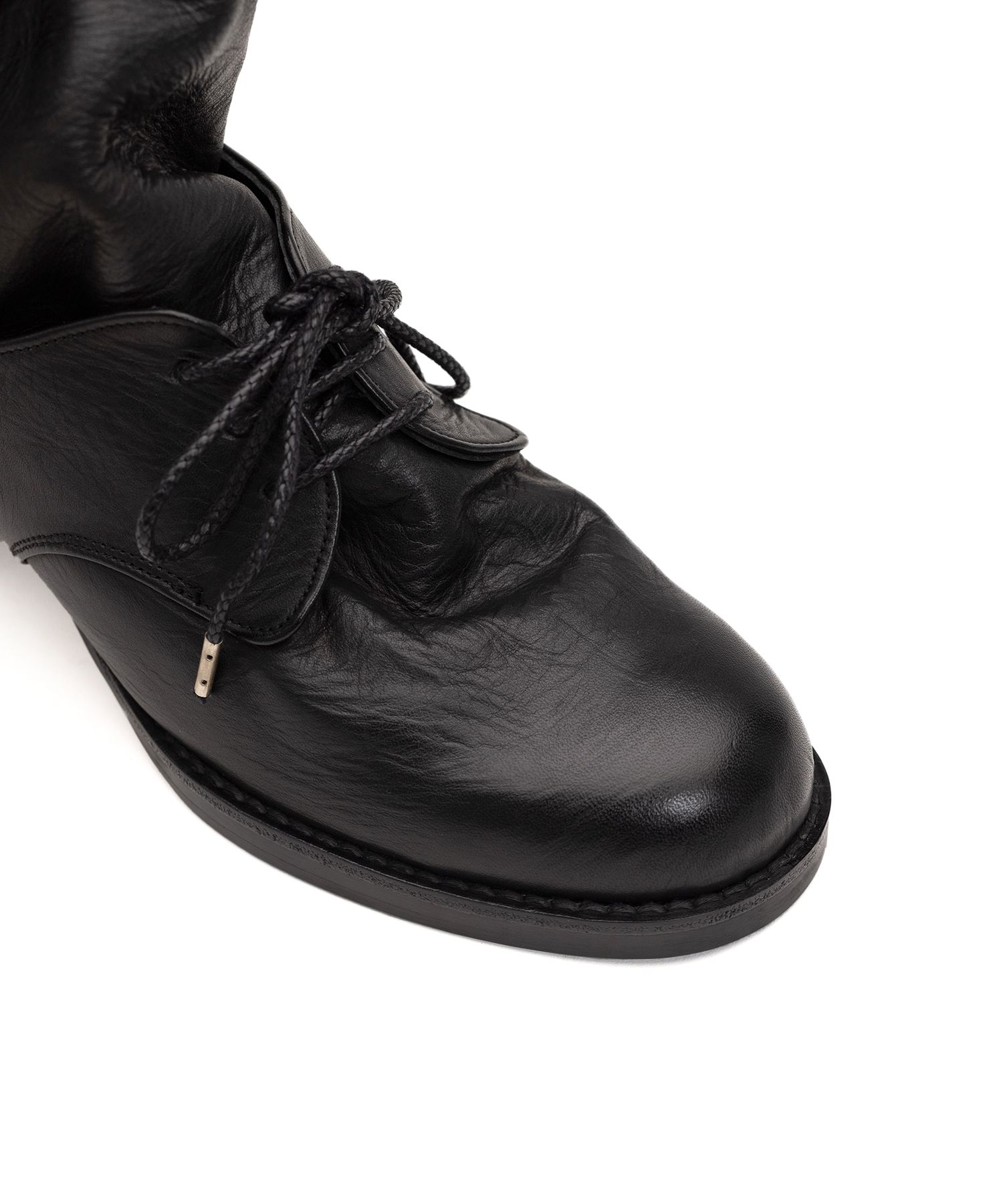 Double Leather Boots