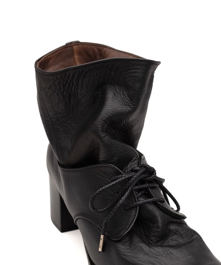 Double Leather Boots