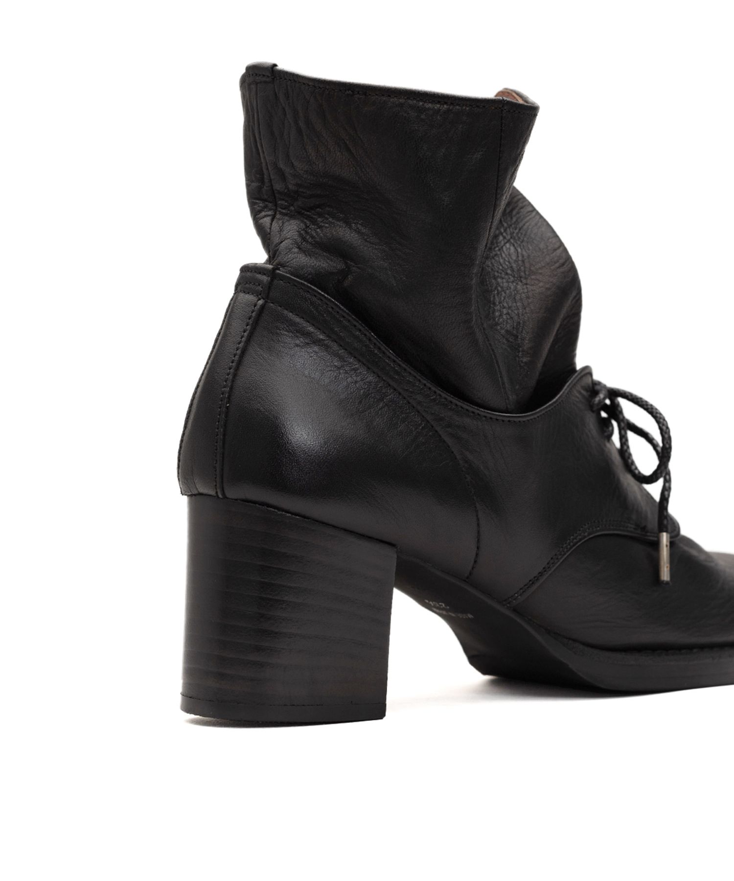 Double Leather Boots