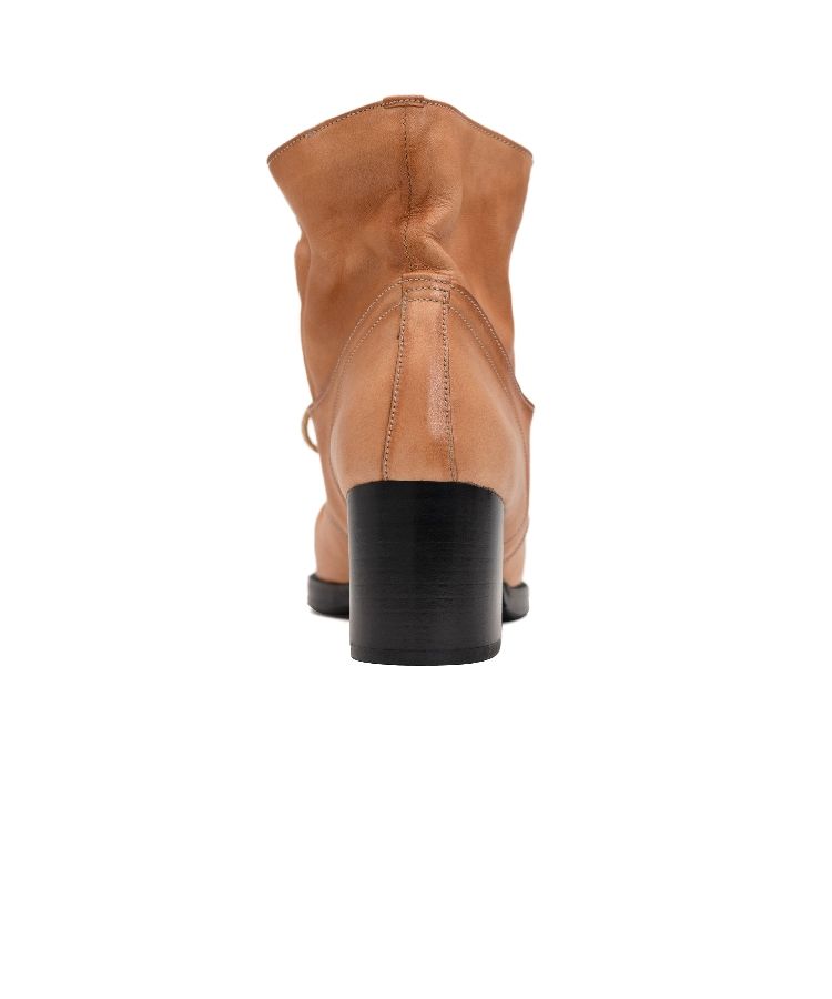 Double Leather Boots
