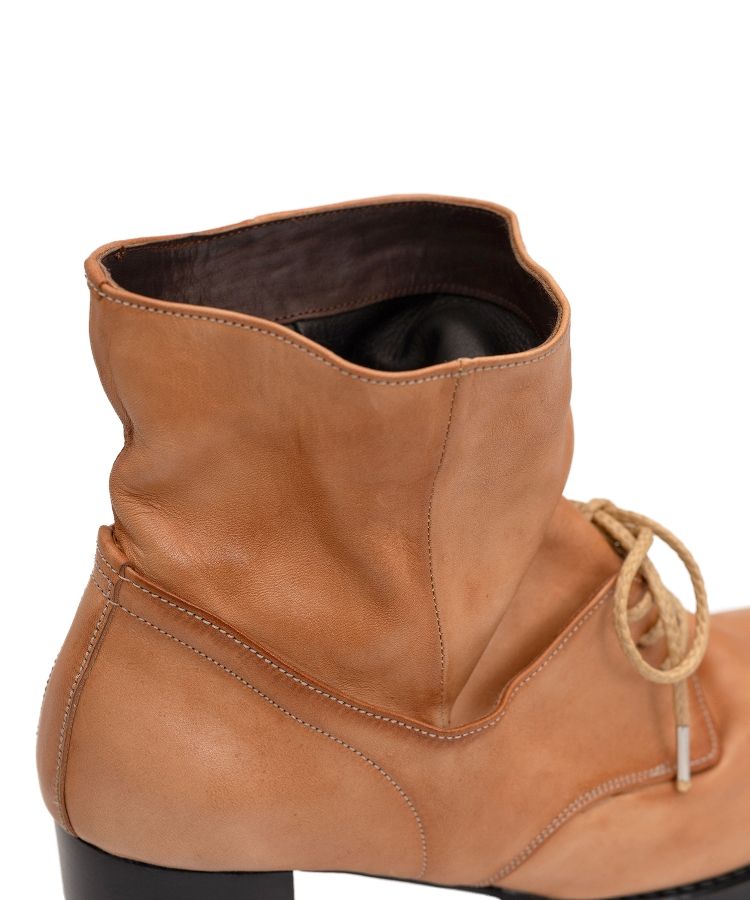 Double Leather Boots