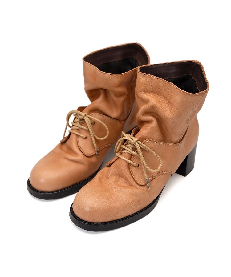 Double Leather Boots