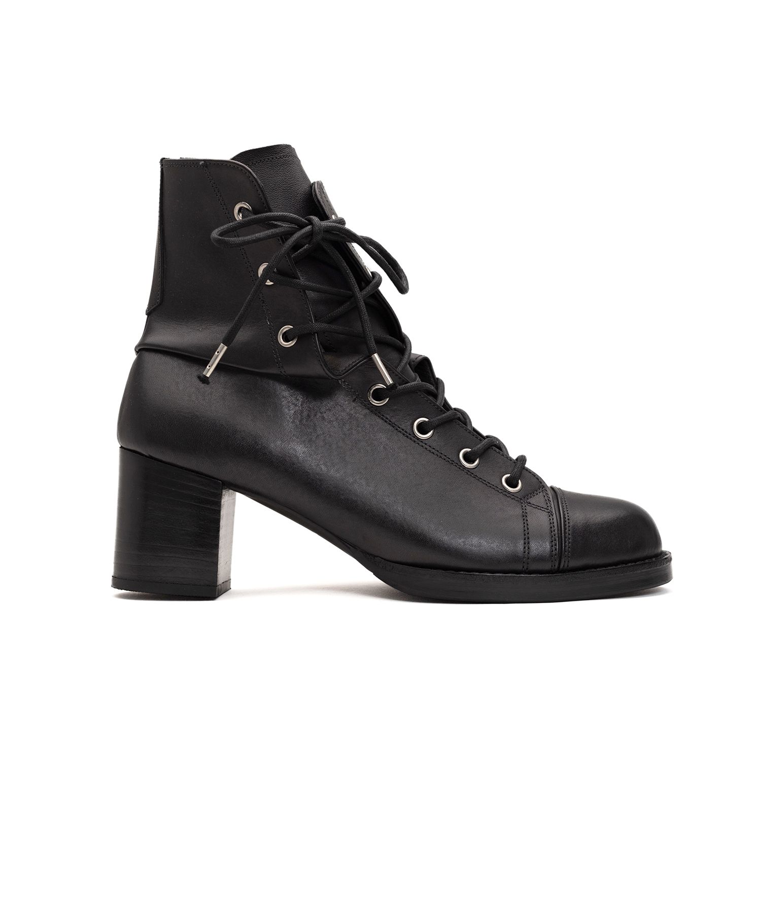 Twisted Leather Boots