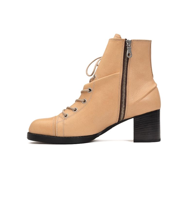 Twisted Leather Boots