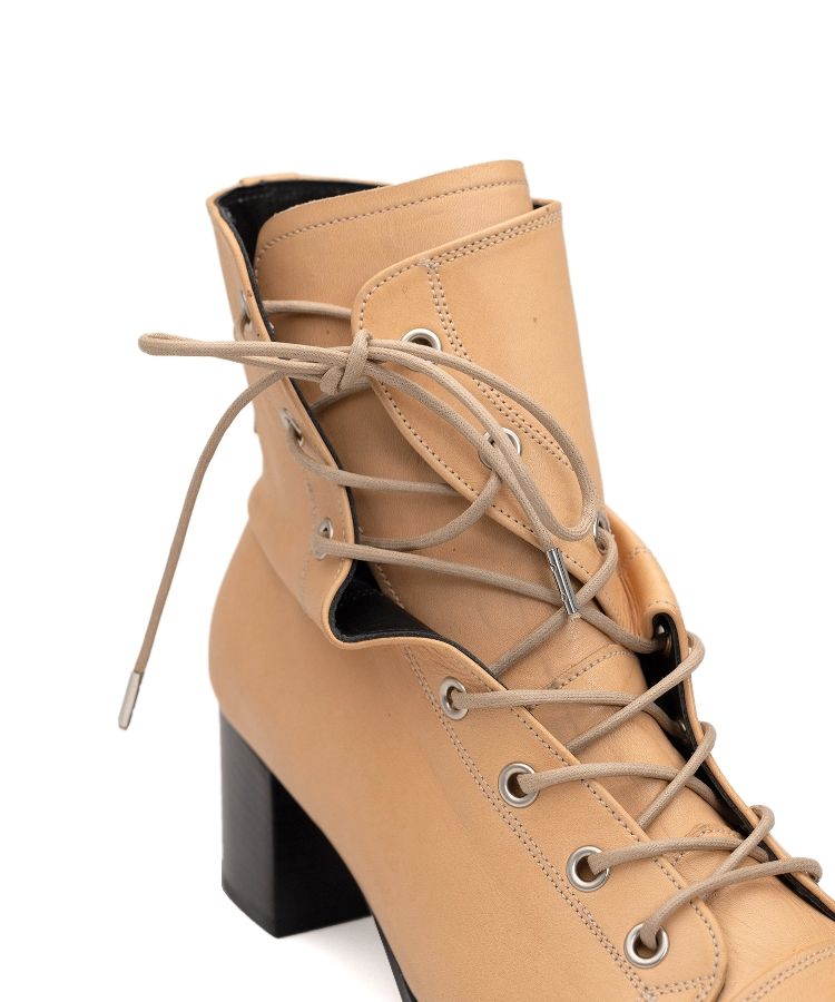 Twisted Leather Boots