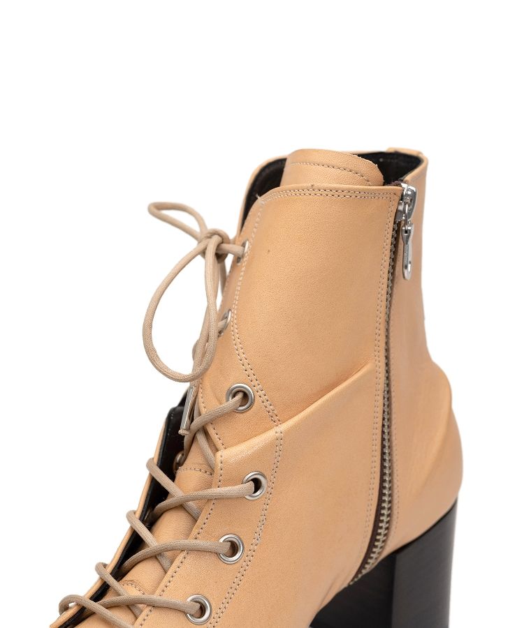 Twisted Leather Boots