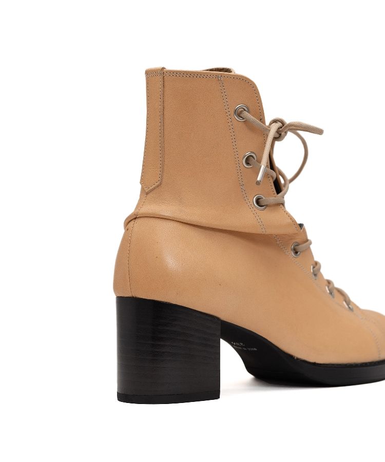 Twisted Leather Boots