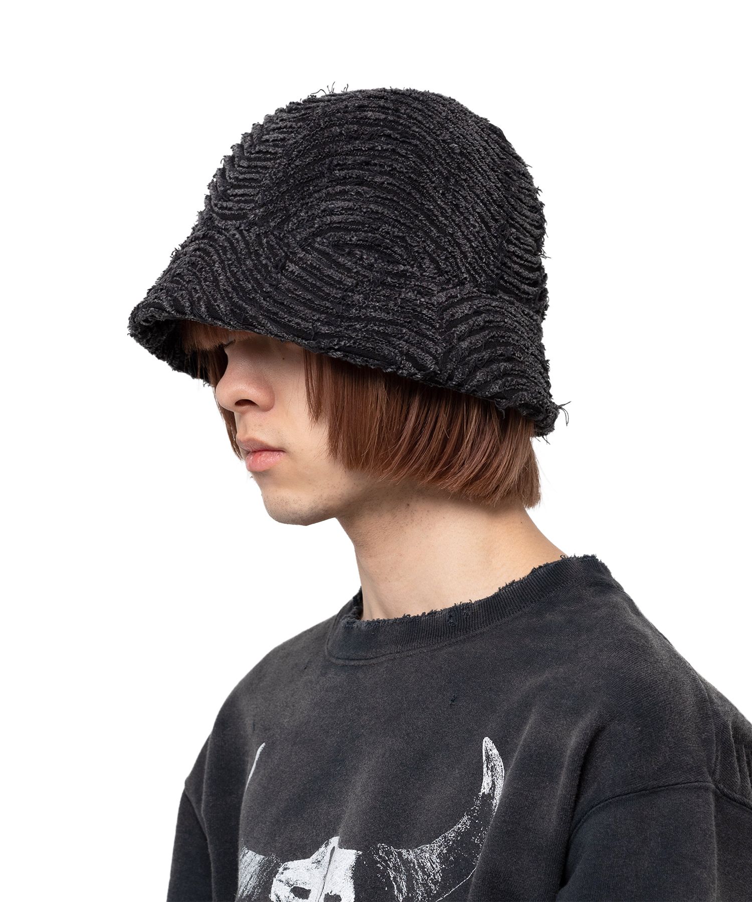 Wave Denim Bucket Hat