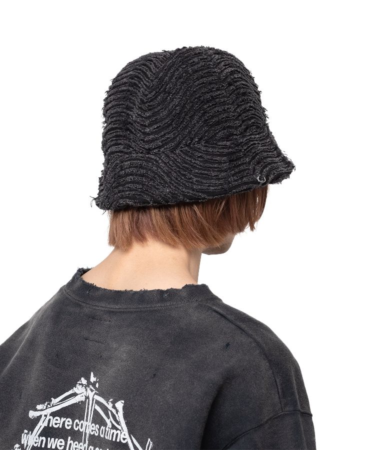 Wave Denim Bucket Hat