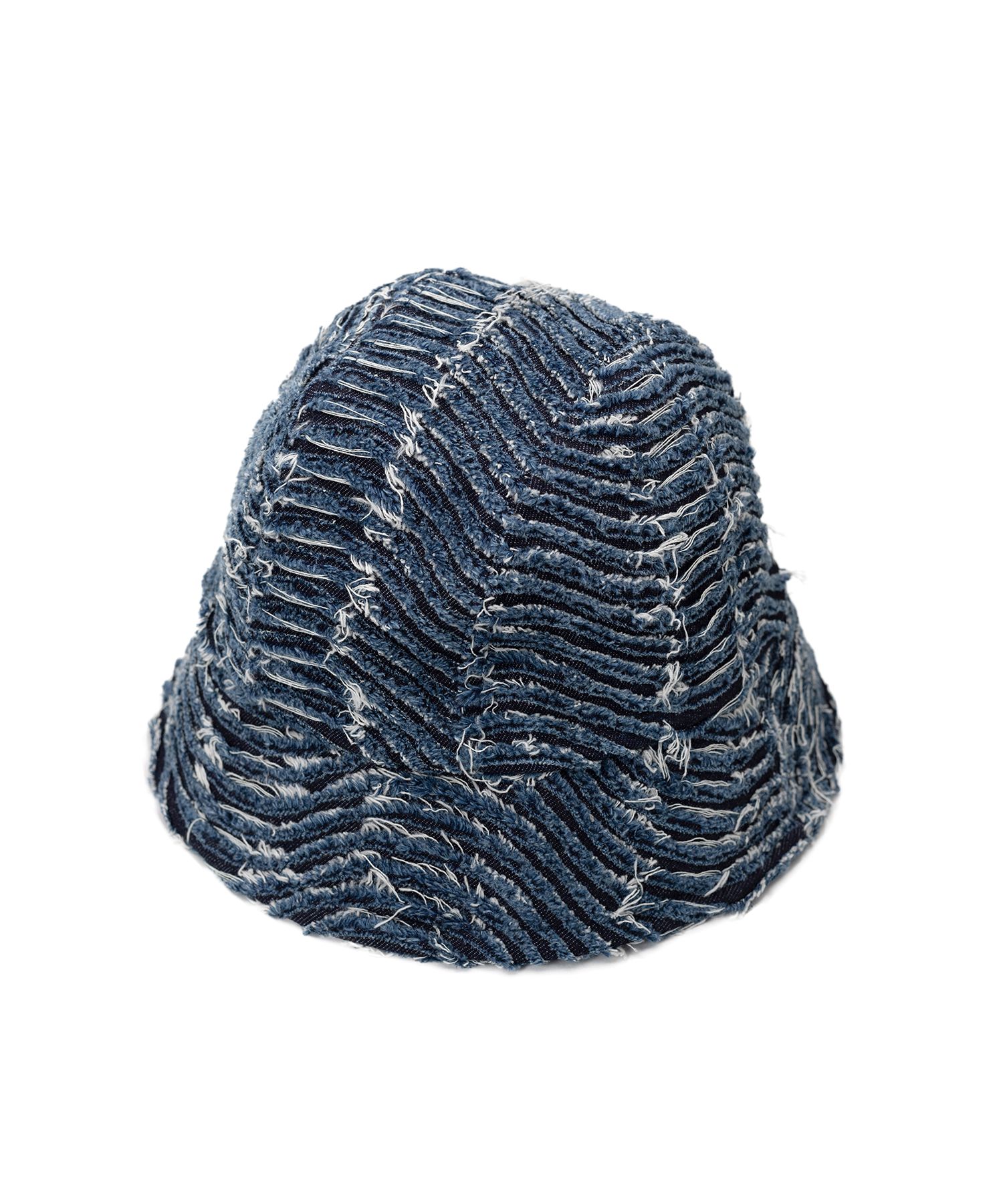 Wave Denim Bucket Hat