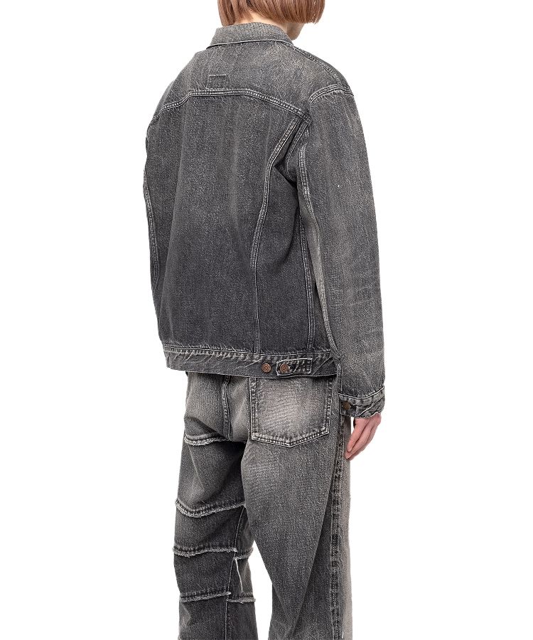 【FULLCOUNT X KAMIYA】 Switching Denim Jacket