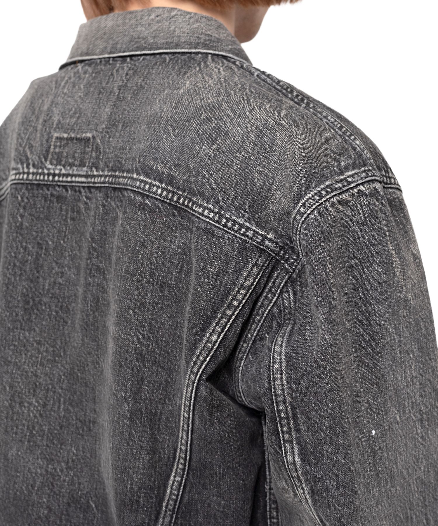 【FULLCOUNT X KAMIYA】 Switching Denim Jacket