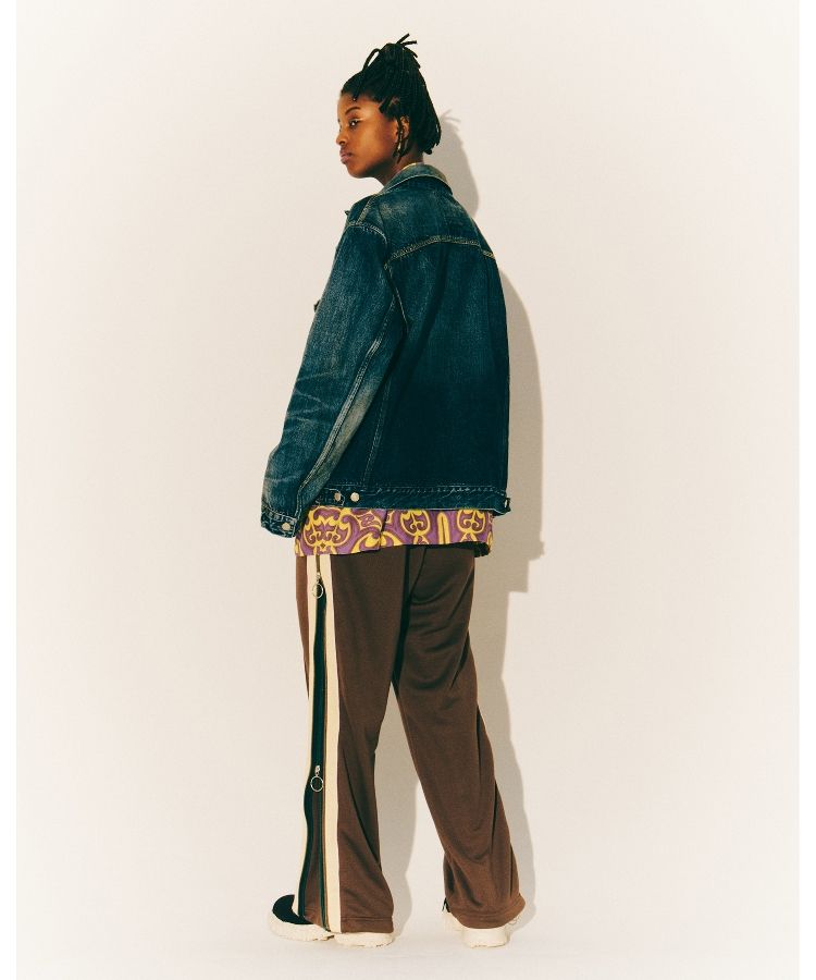 【FULLCOUNT X KAMIYA】 Switching Denim Jacket