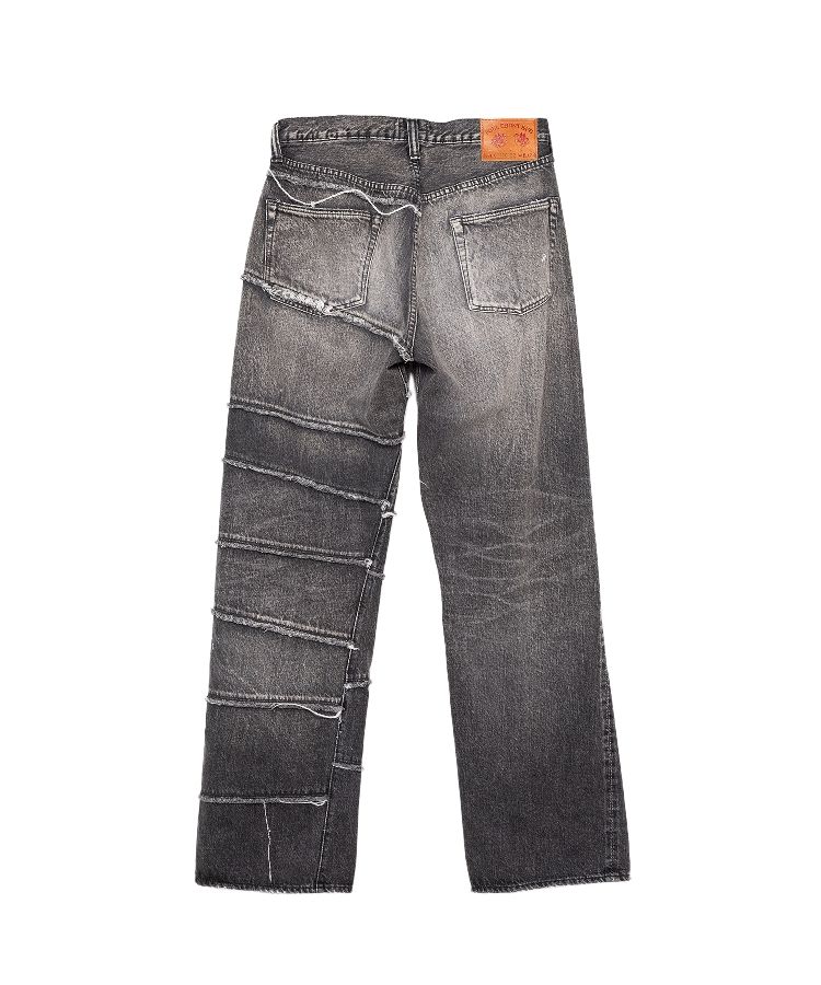 【FULLCOUNT X KAMIYA】Switching Denim Pants