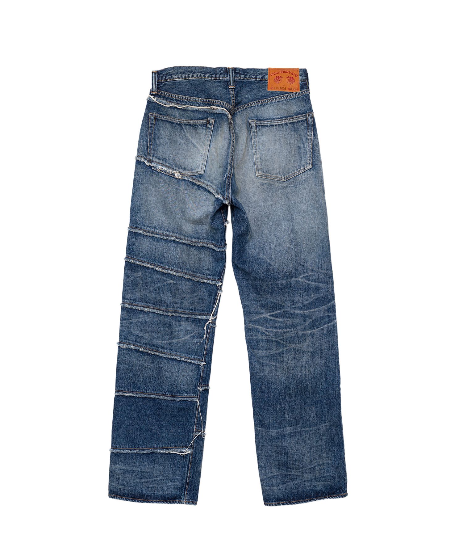 【FULLCOUNT X KAMIYA】Switching Denim Pants