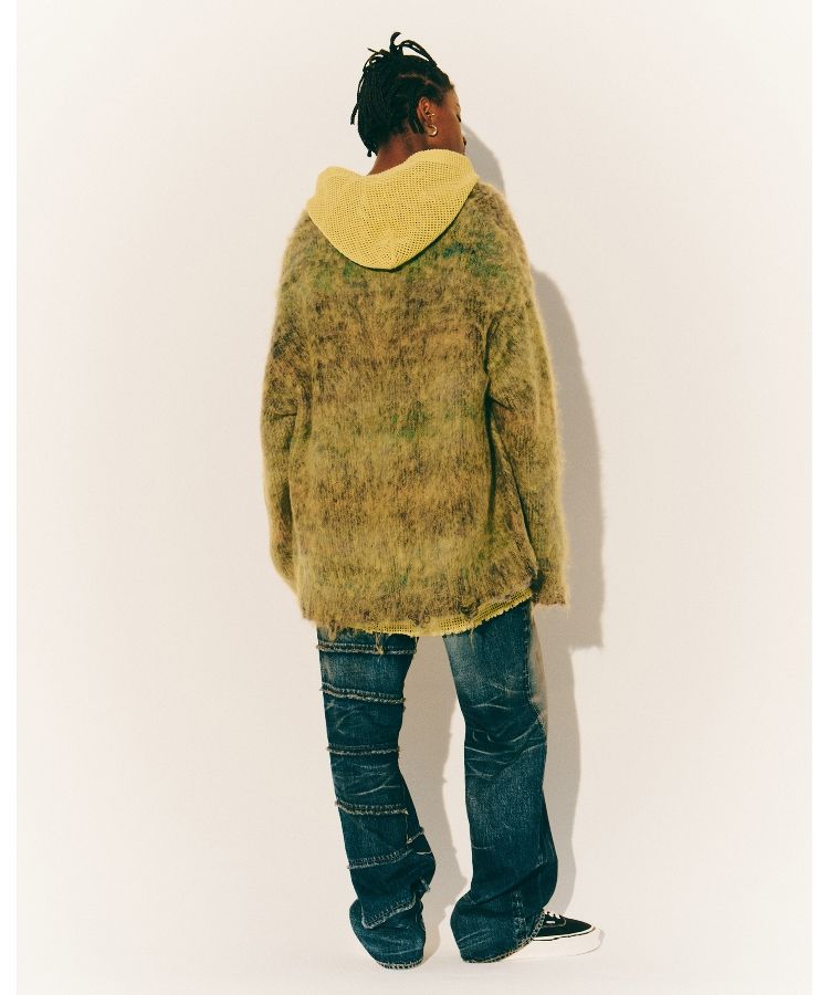 【FULLCOUNT X KAMIYA】Switching Denim Pants