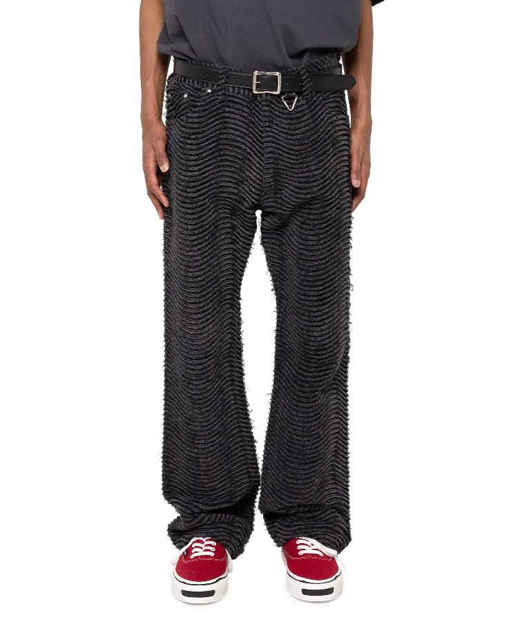 Wave Denim Pants