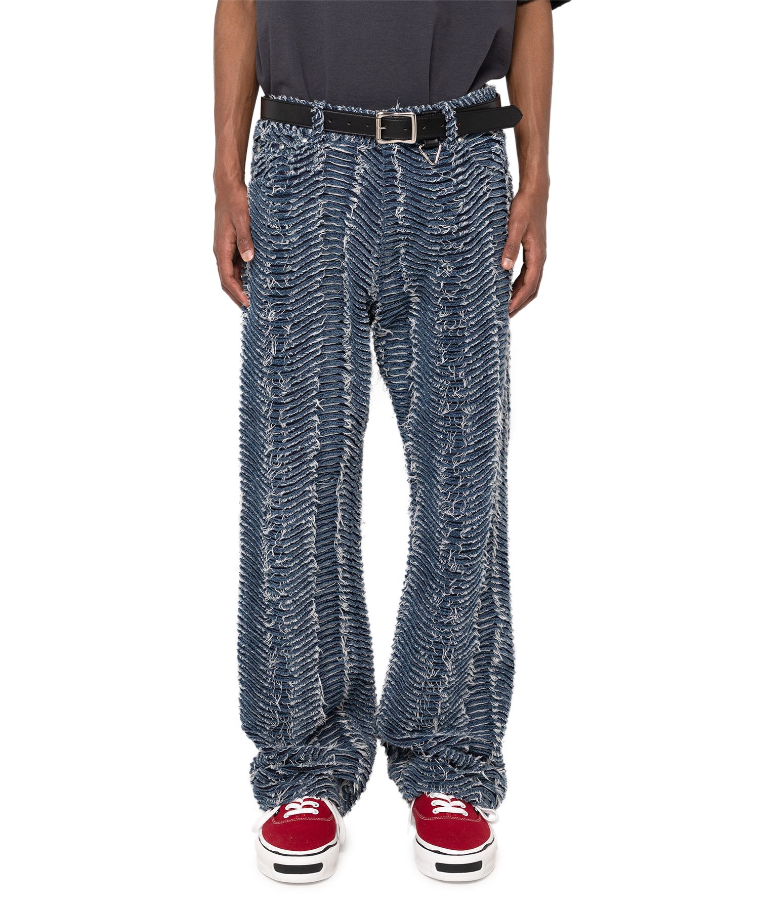 Wave Denim Pants