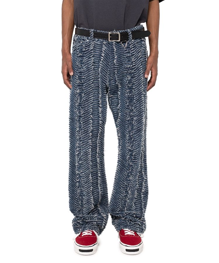Wave Denim Pants