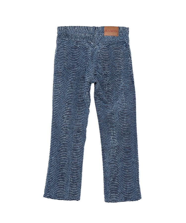 Wave Denim Pants