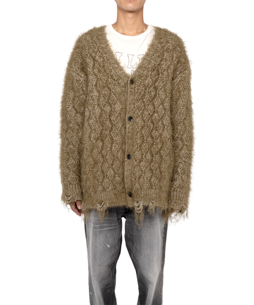 Shaggy Cardigan