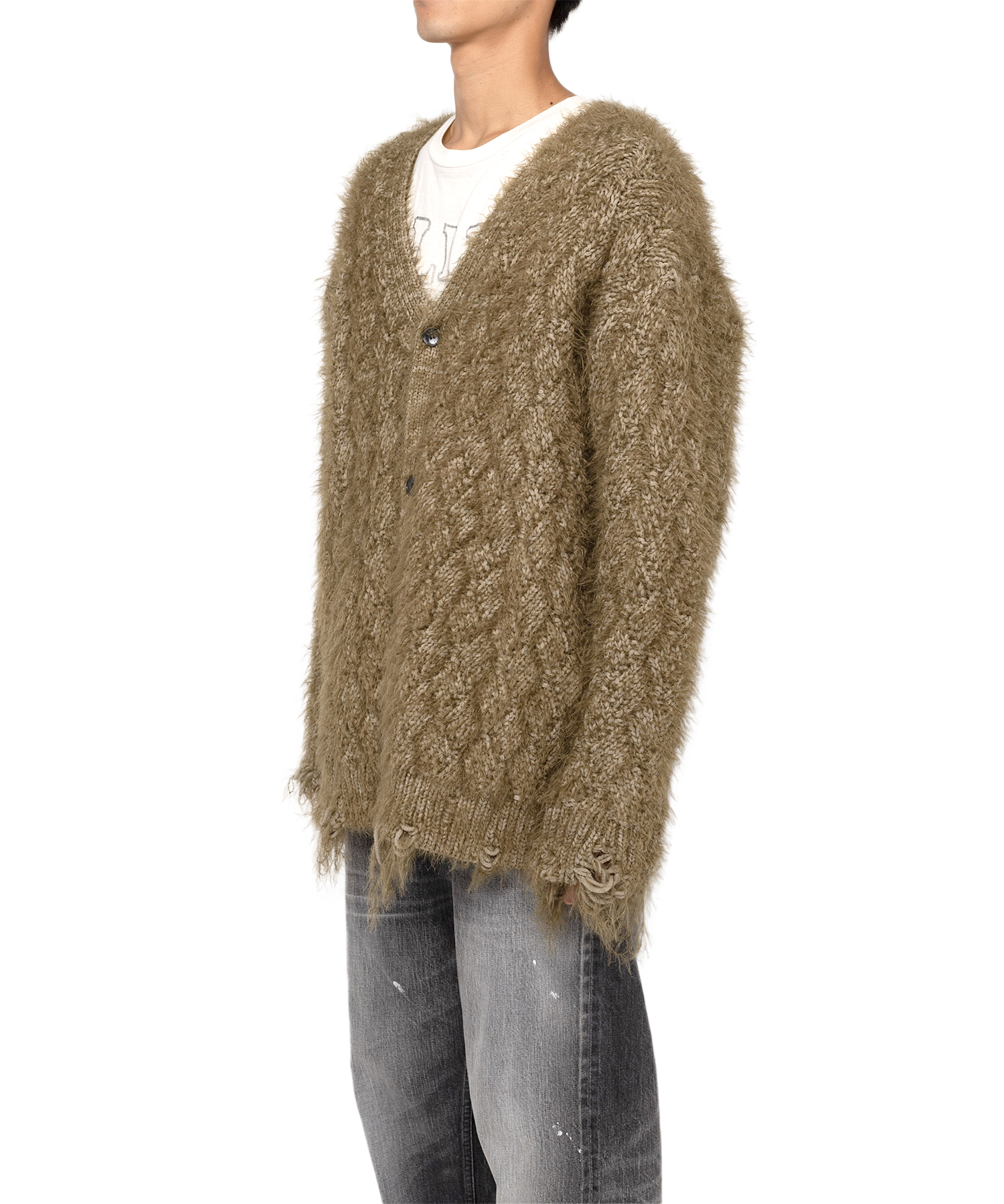 Shaggy Cardigan