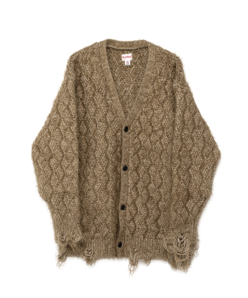 Shaggy Cardigan