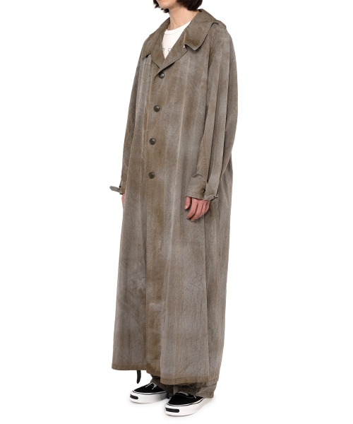 Over-dyed Nylon Coat