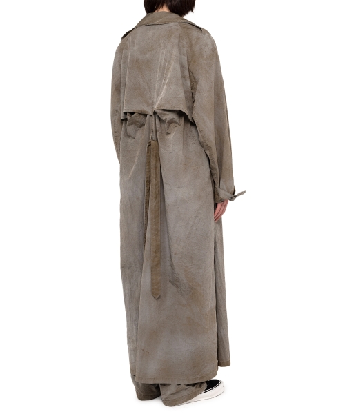 Over-dyed Nylon Coat