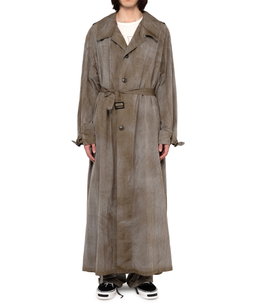 Over-dyed Nylon Coat