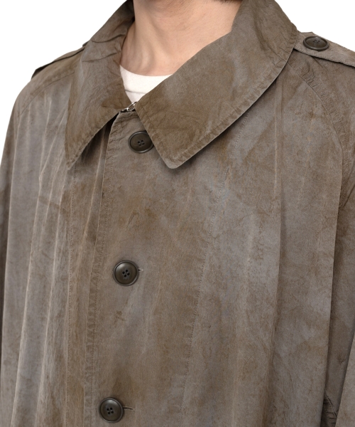 Over-dyed Nylon Coat
