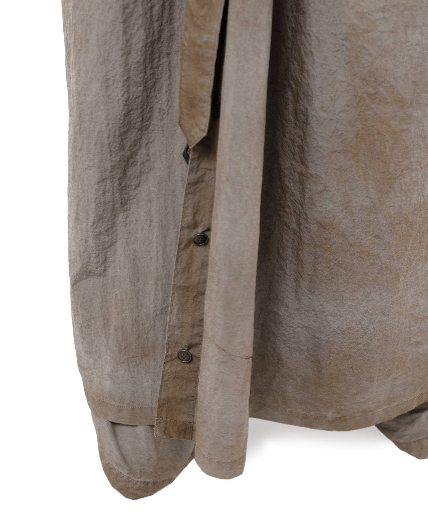 Over-dyed Nylon Coat