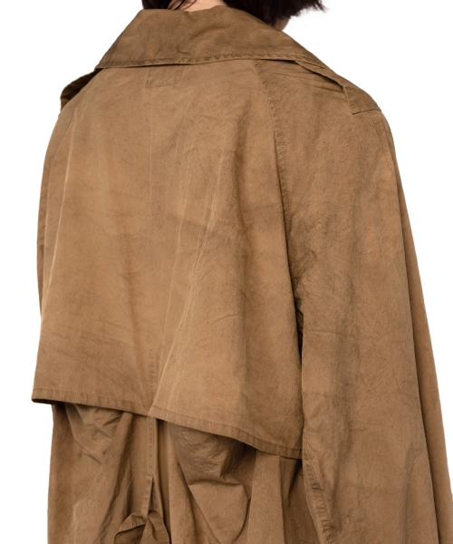 Over-dyed Nylon Coat