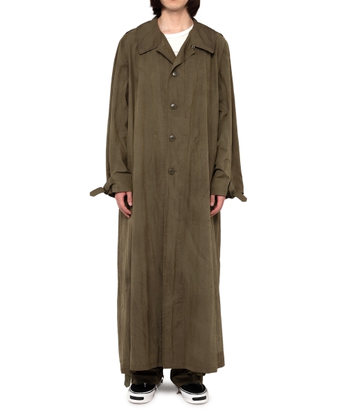 Over-dyed Nylon Coat