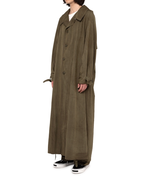 Over-dyed Nylon Coat