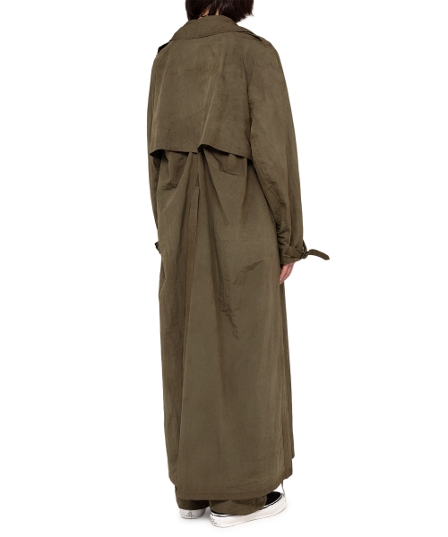 Over-dyed Nylon Coat