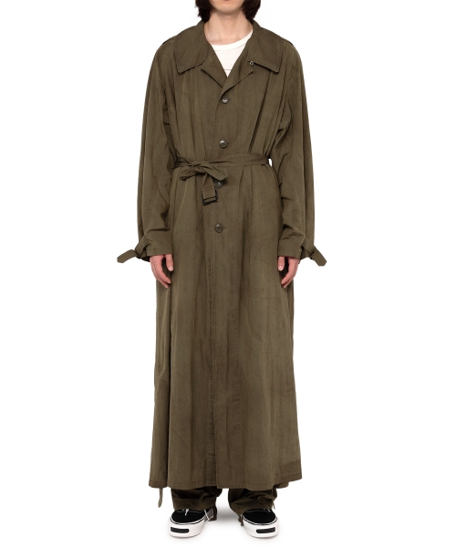 Over-dyed Nylon Coat