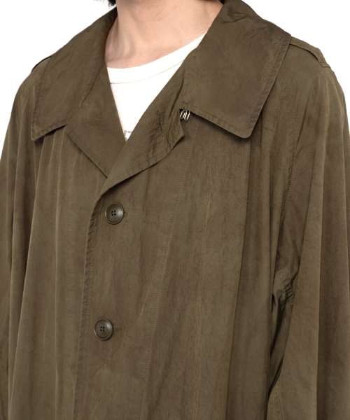 Over-dyed Nylon Coat