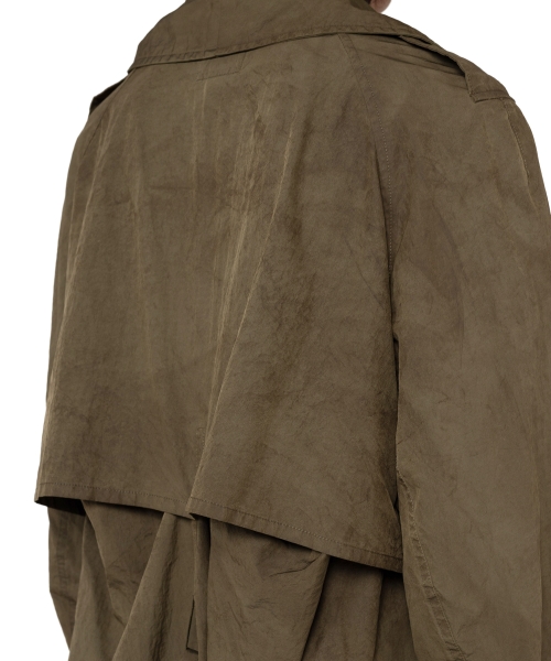 Over-dyed Nylon Coat