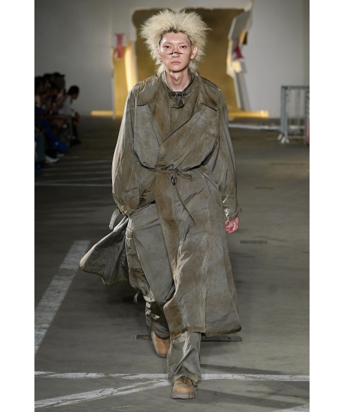 Over-dyed Nylon Coat