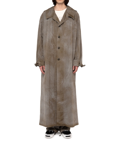 Over-dyed Nylon Coat