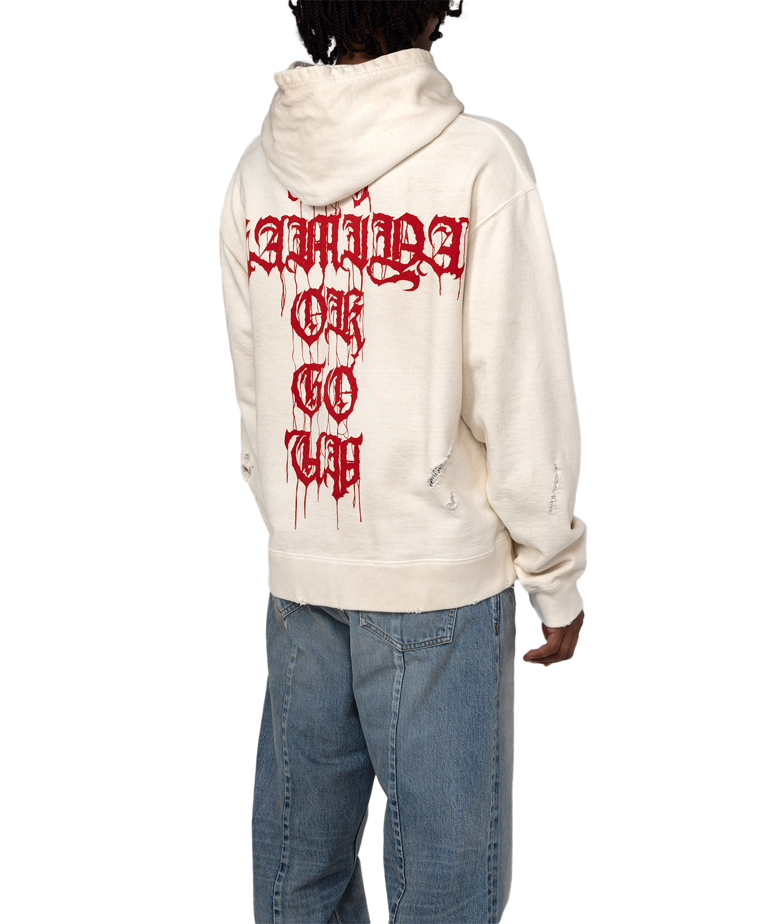 Cross Printed Hoodie