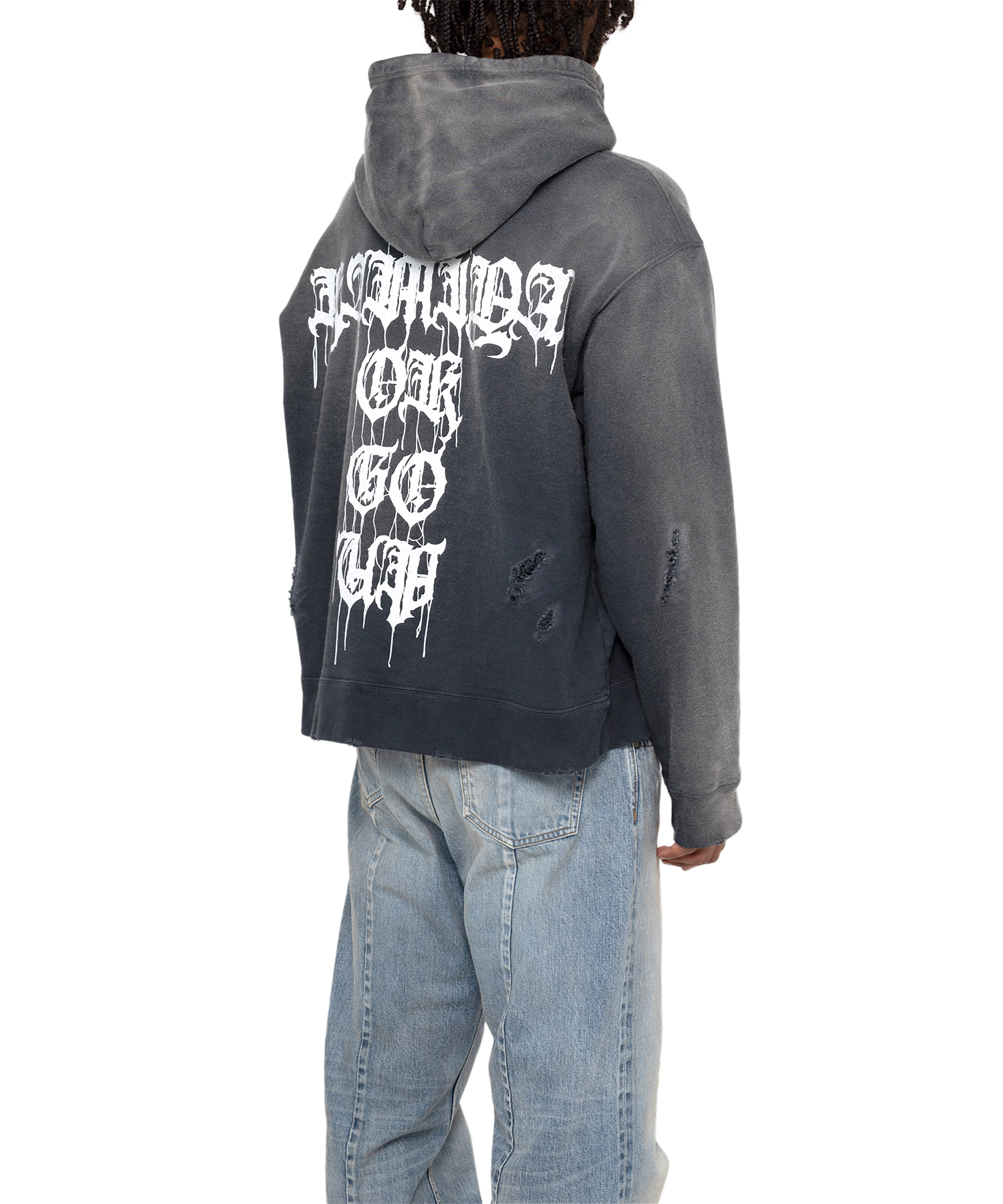 Cross Printed Hoodie