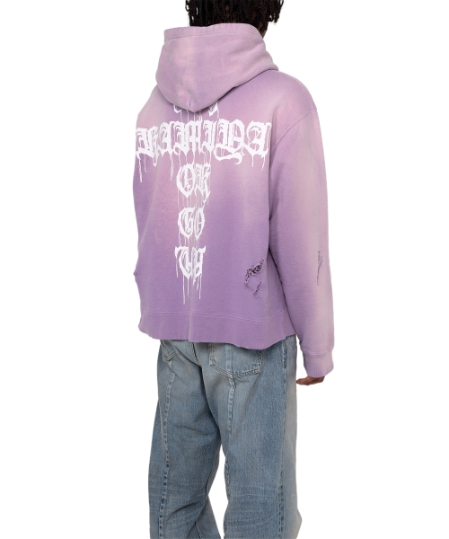 Cross Printed Hoodie