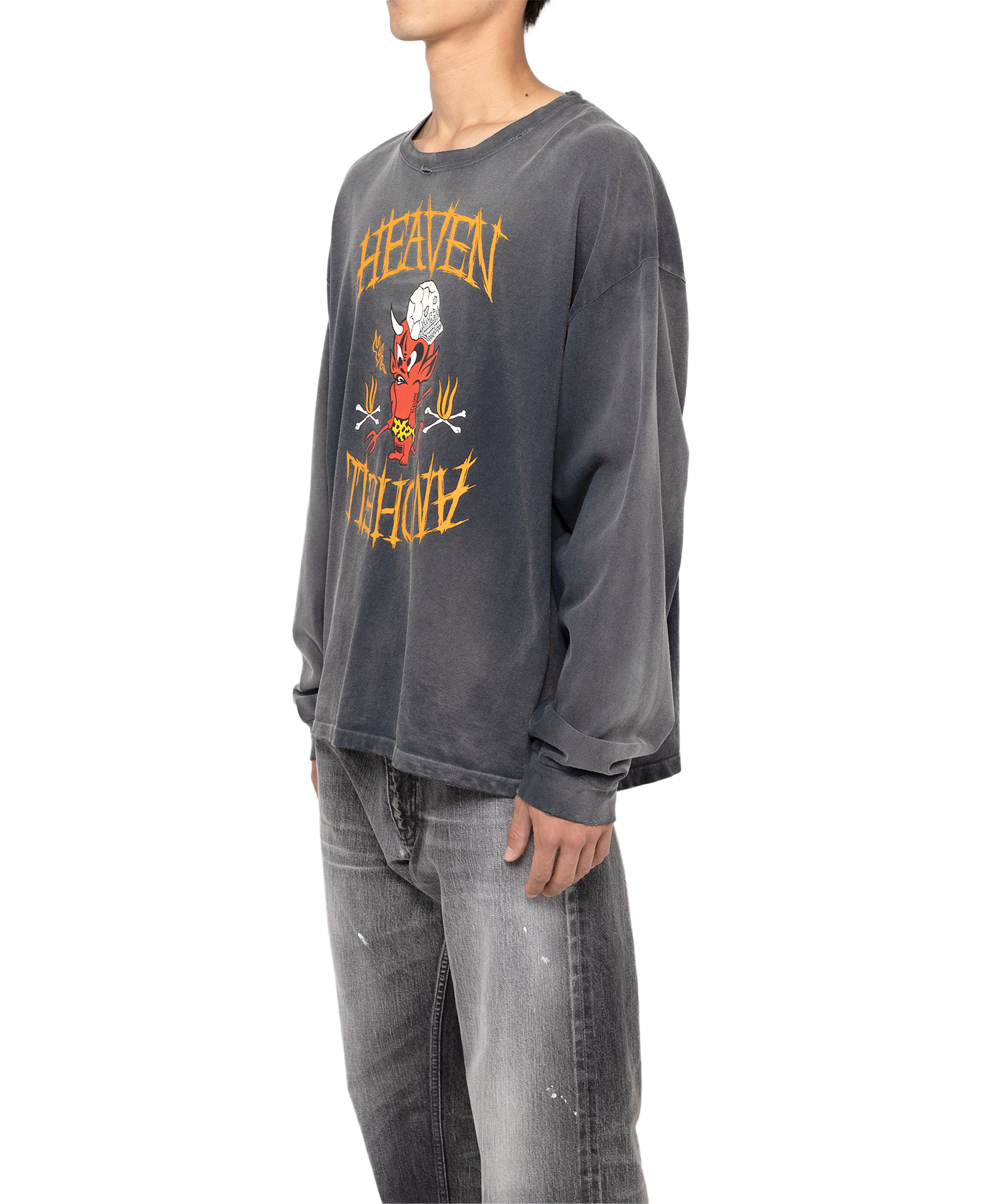 RED DEVIL' Printed Breach L/S T-shirt