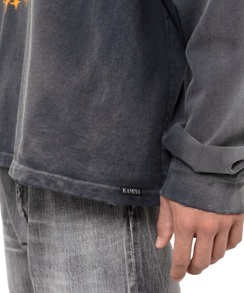 RED DEVIL' Printed Breach L/S T-shirt