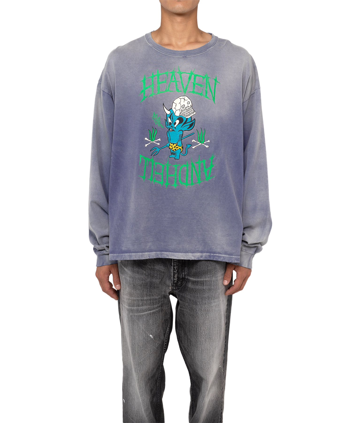 RED DEVIL' Printed Breach L/S T-shirt