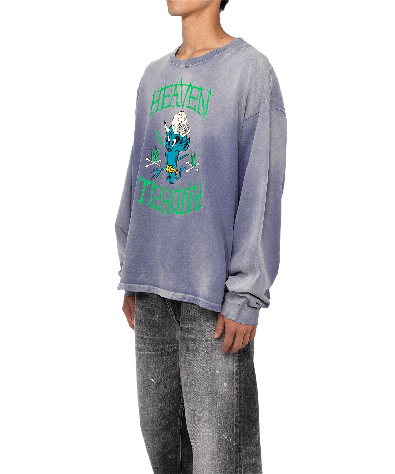 RED DEVIL' Printed Breach L/S T-shirt