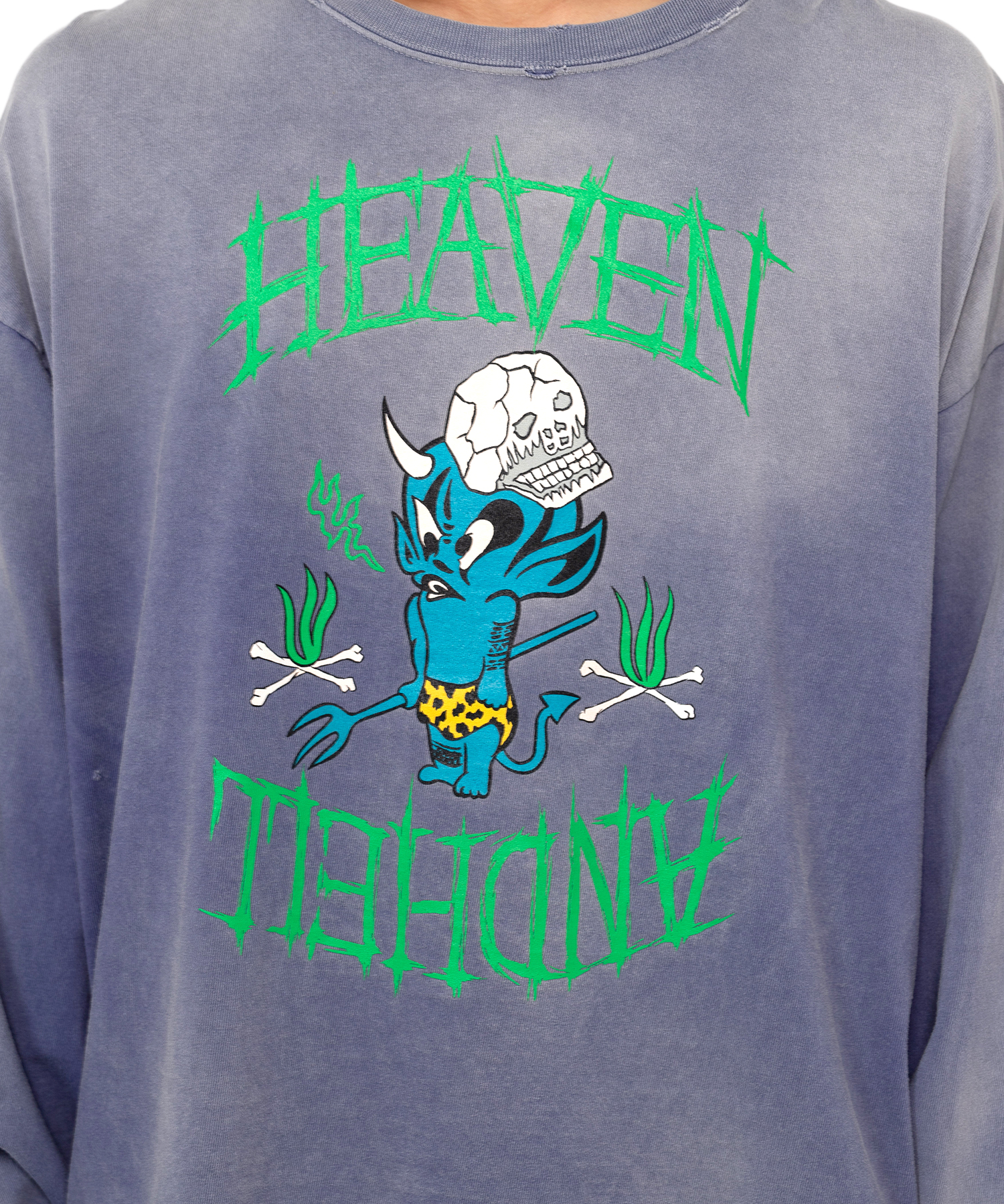 RED DEVIL' Printed Breach L/S T-shirt