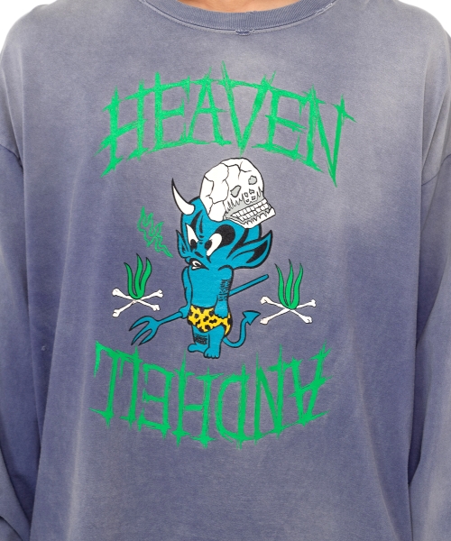 RED DEVIL' Printed Breach L/S T-shirt